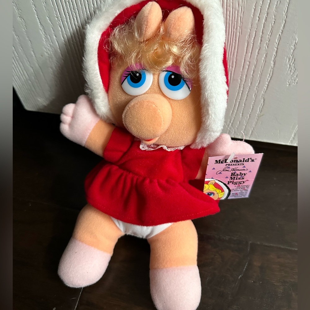 Vintage 1987 McDonalds Muppet Baby miss piggy excellent condition